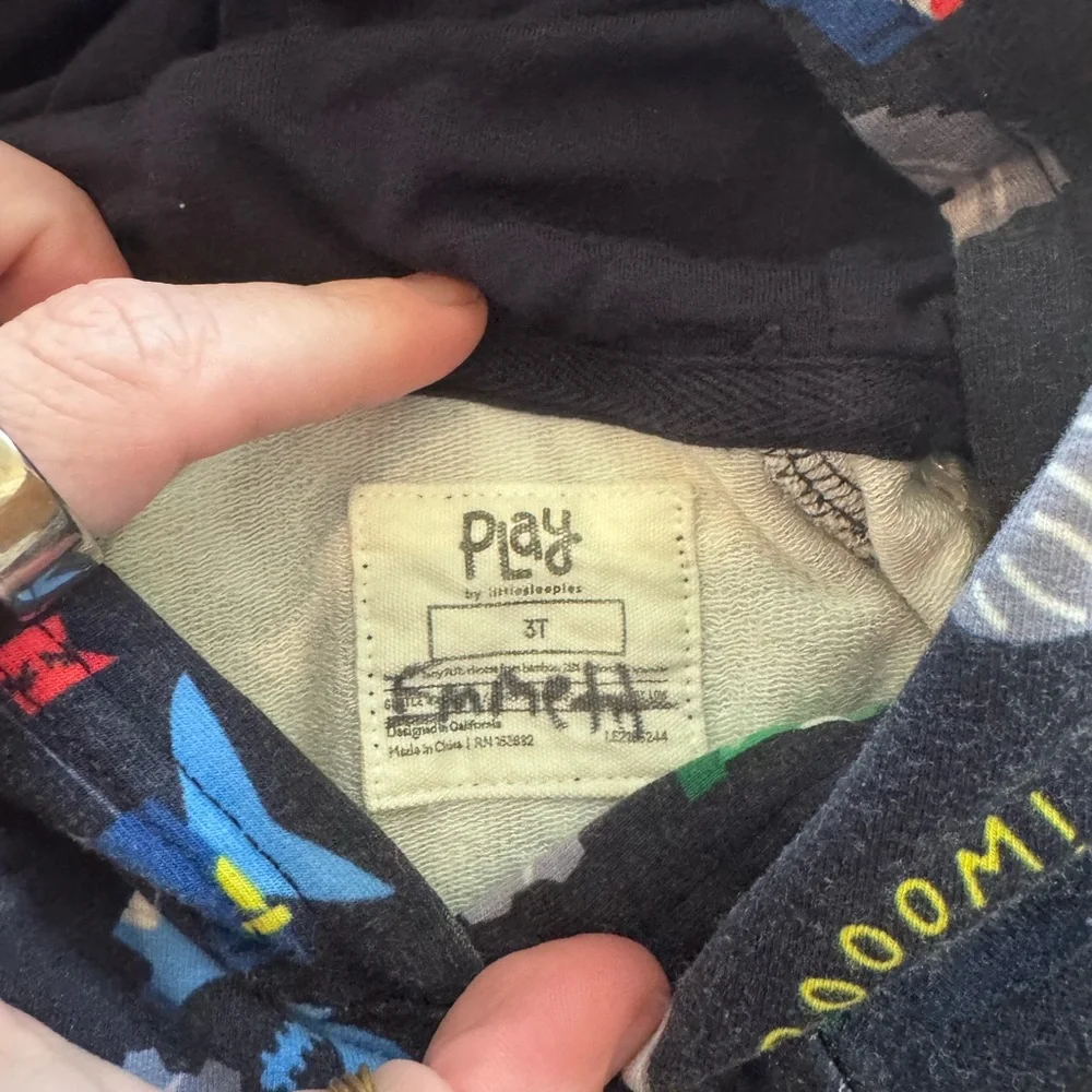 Little Sleepies 3T - Monster Truck Madness, Limited Edition, Pullover Hoodie - Picture 9 of 10